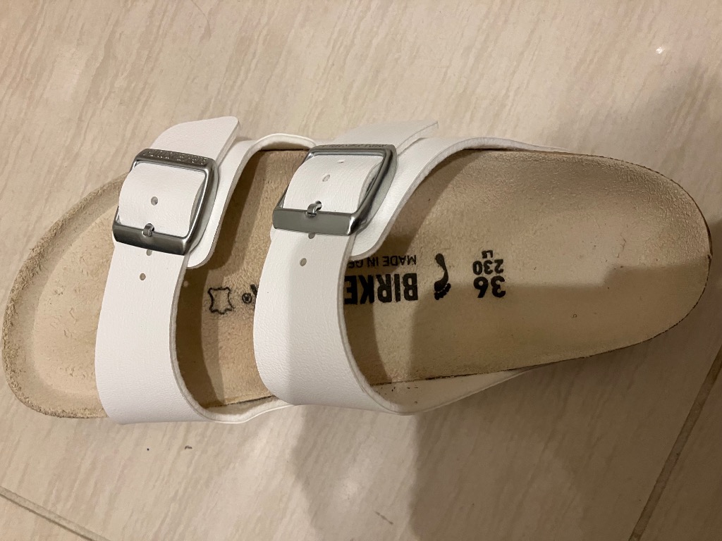 BIRKENSTOCK サンダル ARIZONA/アリゾナ ホワイト (UNISEX