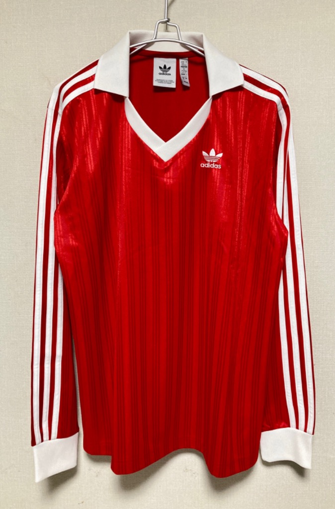 adidas tシャツ アディカラー ピケ サッカー長袖Tシャツ / ロンT