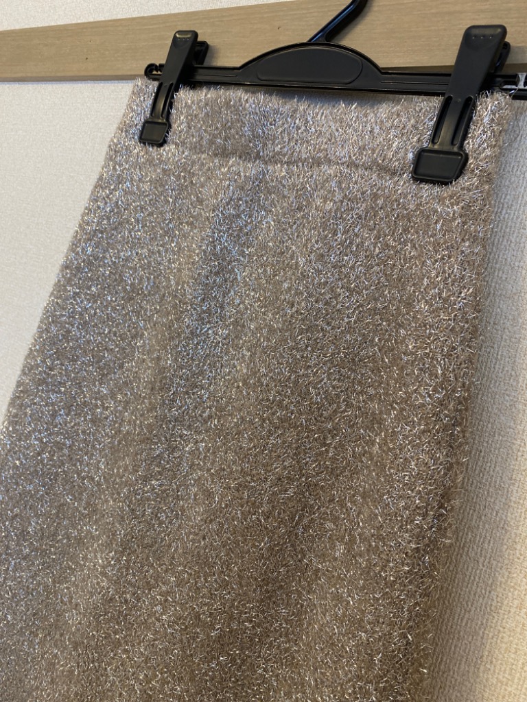 Louere スカート シャギーニットペンシルスカート「高身長サイズ