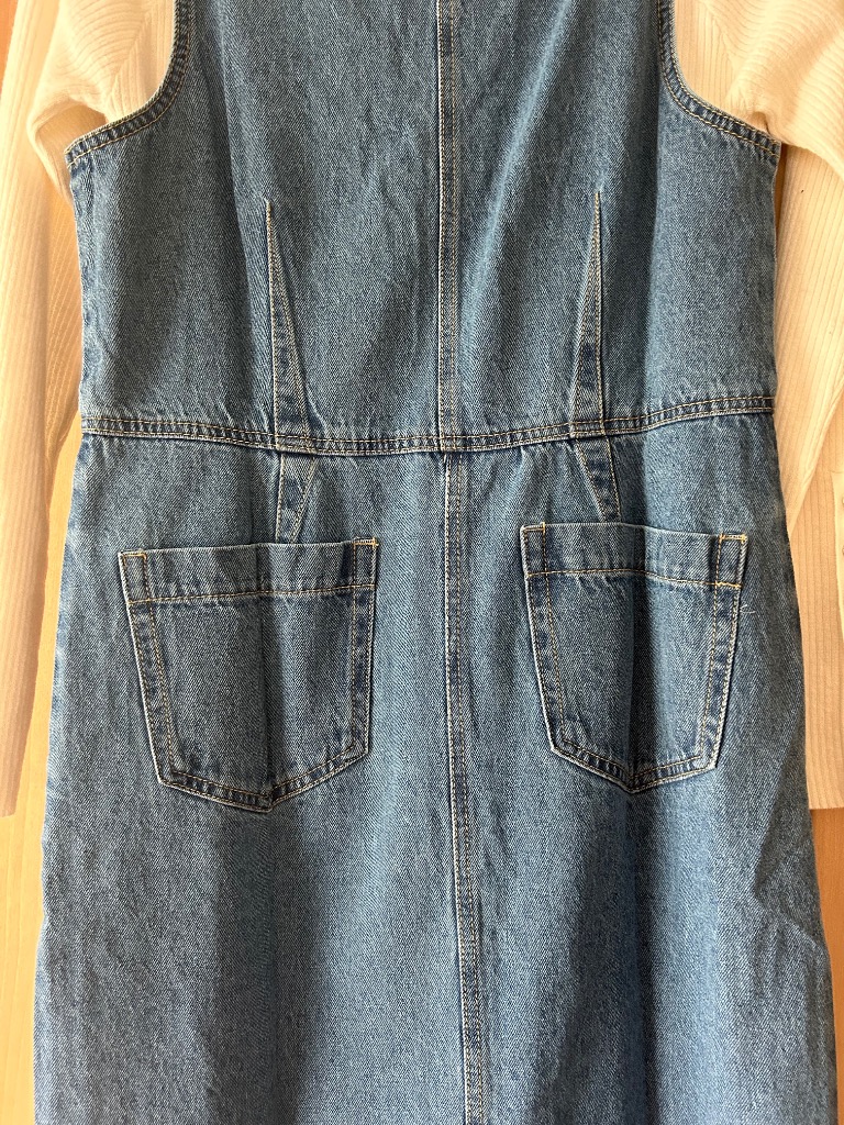 ROPE' PICNIC ジャンパースカート デニムジャンスカワンピース