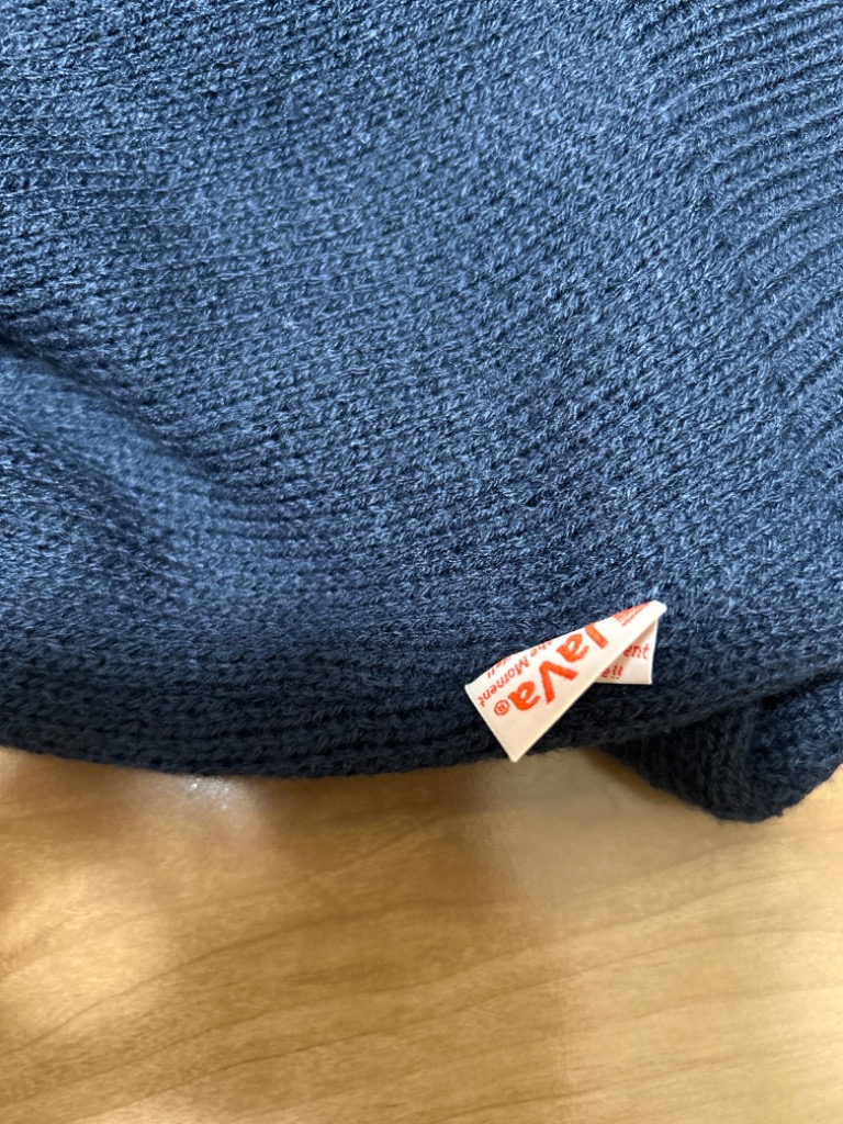Java ニット セーター 「Java ジャバコラボ」上品な大人の古着