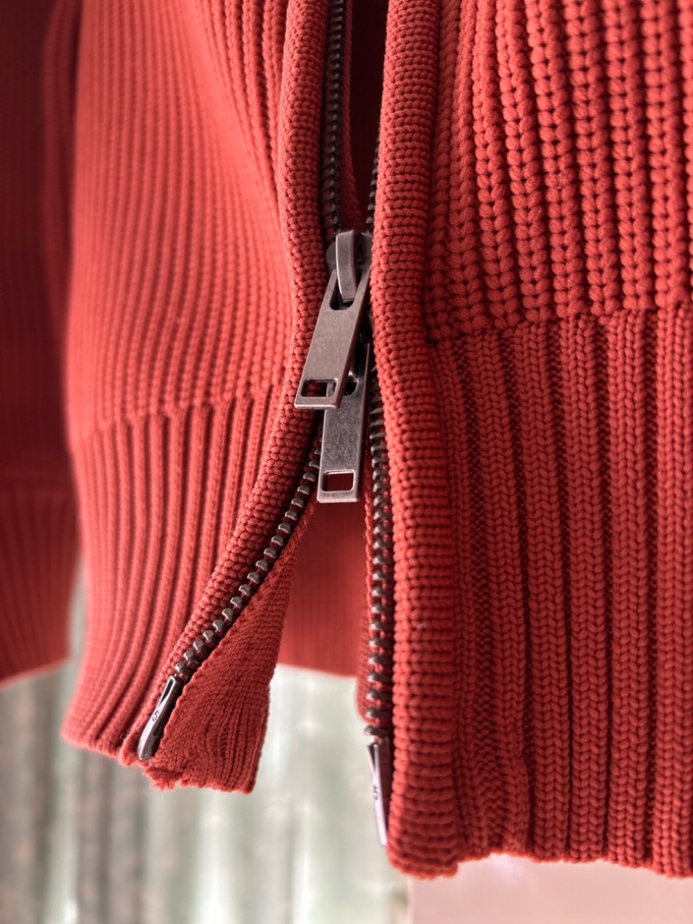 UCLA様 GUCCI ハイネックジップカーディガン