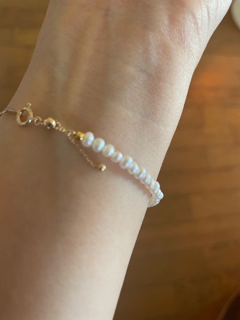 ヴァンドーム 青山　K10 パール　ブレスレット AJVB4036LSPF パール ブレスレット｜ブレスレット｜ヴァンドーム