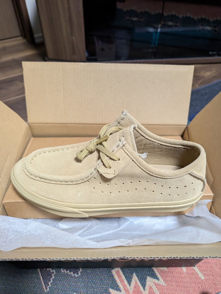 VANS スニーカー ヴァンズ CARVER LO カーバーロー V398 SAND