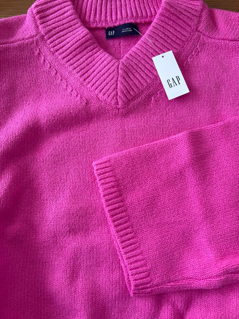 GAP ニット セーター CashSoft カシミヤタッチ オーバーサイズ V