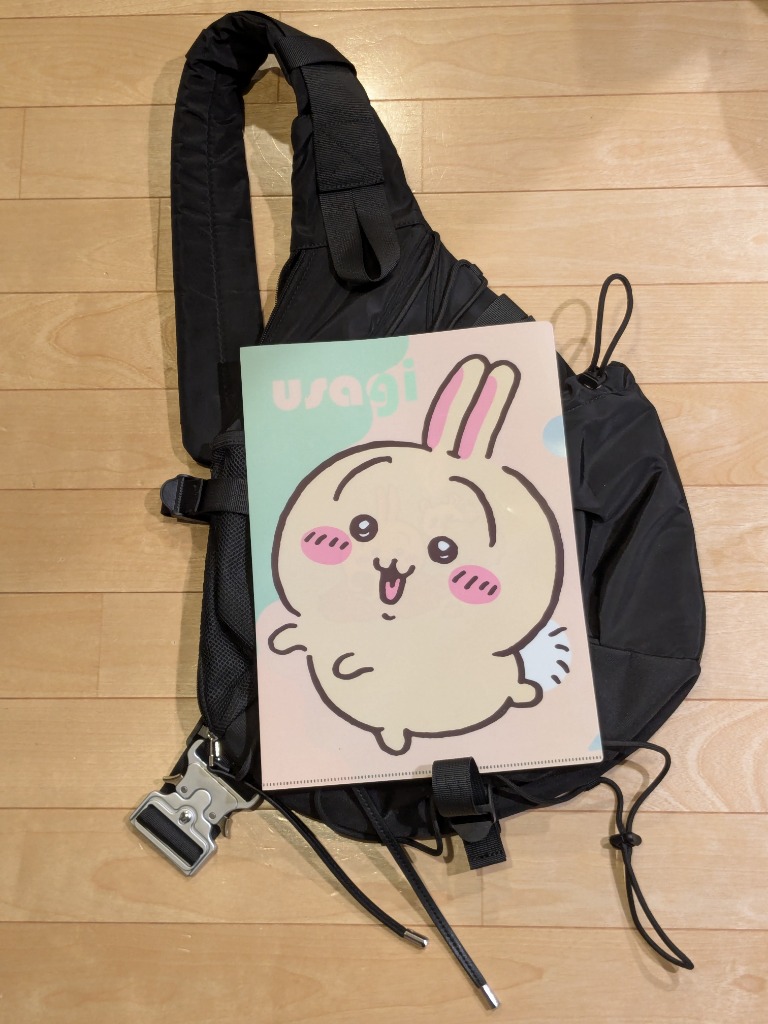 ADRER ショルダーバッグ cobra buckle nylon one shoulder bag