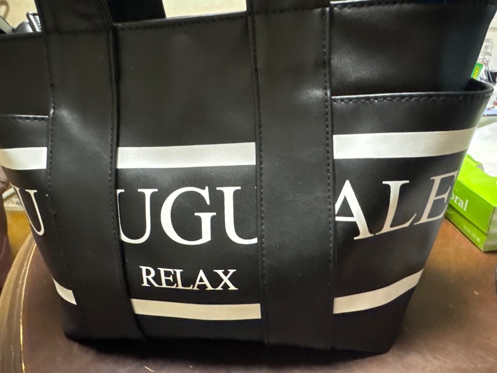 1PIU1UGUALE3 RELAX トートバッグ 別注 (ウノピュウノウグァー
