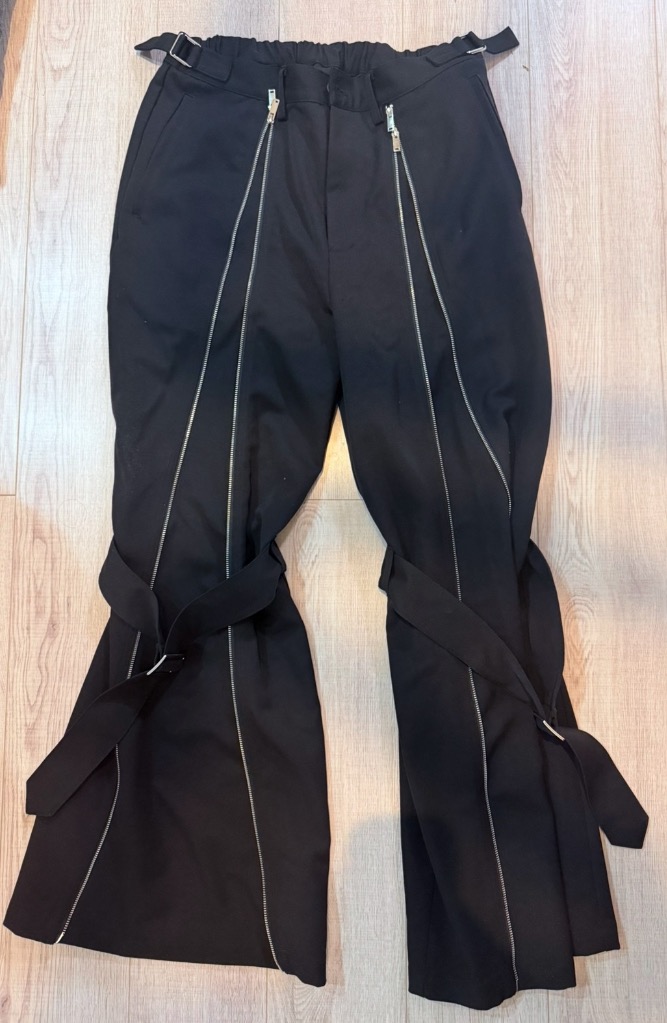 CLEL】Prime TR Front Zip Bondage Pants / プライムTR フロント