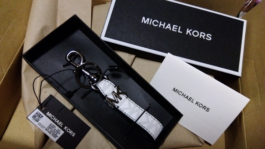 MICHAEL KORS キーホルダー MK トリガー キーフォブ ボックス