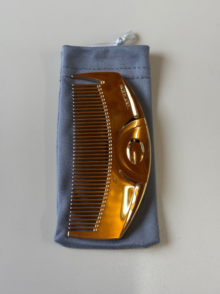 LOVECHROME（ラブクロム） ヘアブラシ (R)K24GPツキ ゴールド