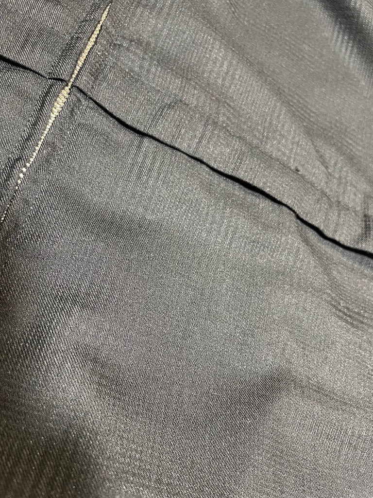 loose shadow check short jacket / ルーズシャドウチェック