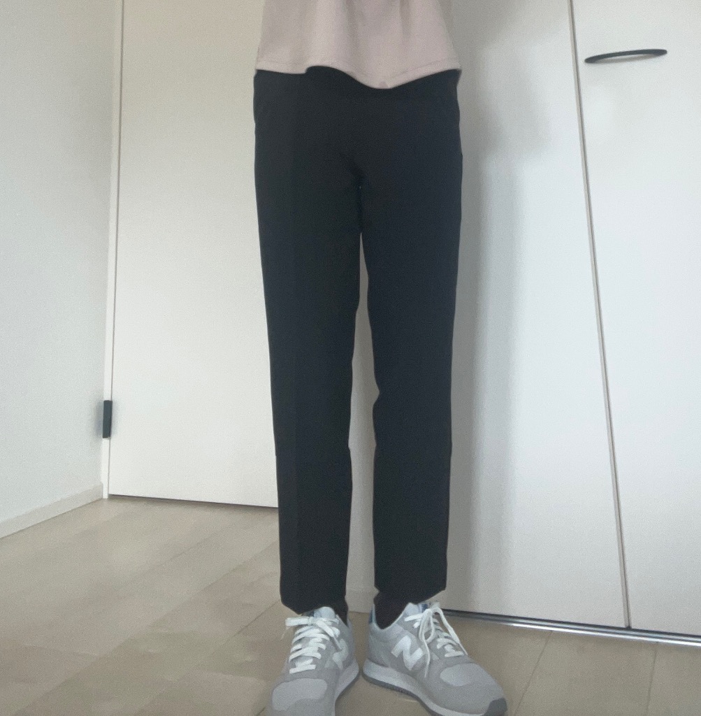 coca スラックス パンツ イージーケア3Dストレッチハイウエスト