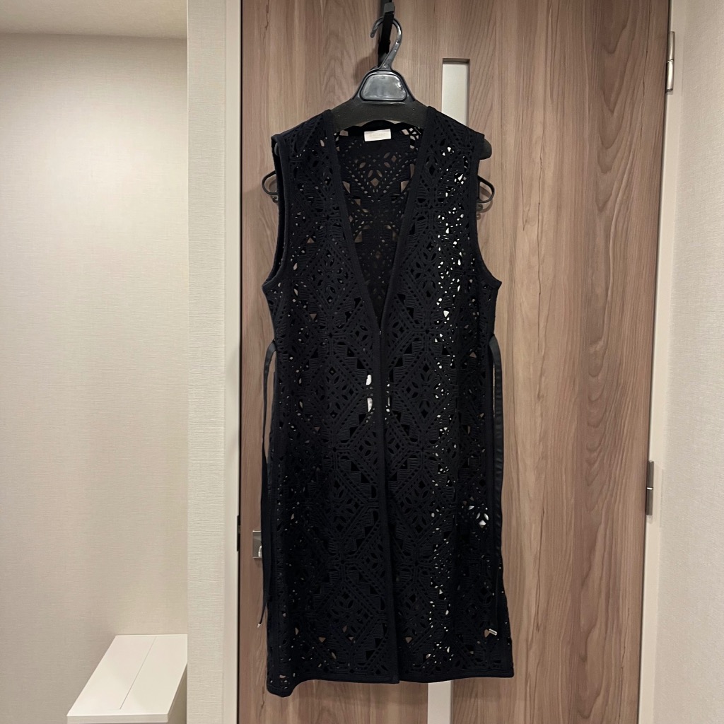 Ballsey（ボールジィ） ベスト ジレ ダイヤモチーフエンブロイダリー