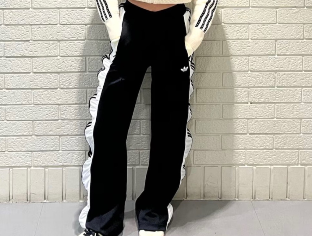 新品S Adidas R3CD トラックパンツ ブラック JZ6778（adidas