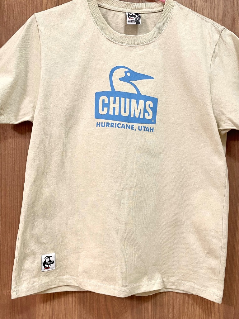 チャムです CHUMS Pizza Box T-Shirt/チャムスピザボックスTシャツ(トップス