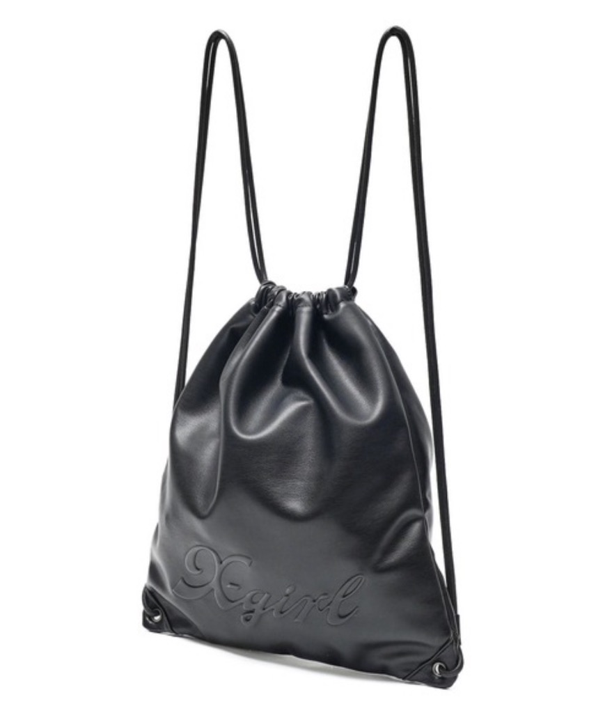 X-girl（エックスガール） デイバック リュック FAUX LEATHER KNAPSACK
