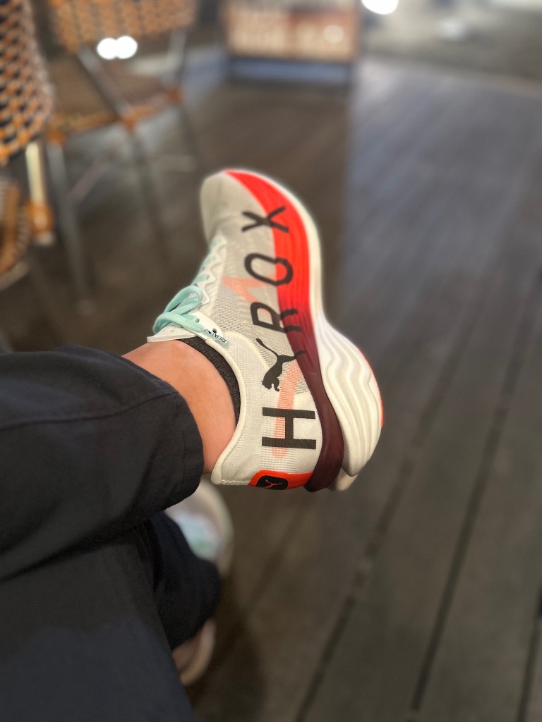 PUMA スニーカー プーマ メンズ x HYROX ディヴィエイト ニトロ