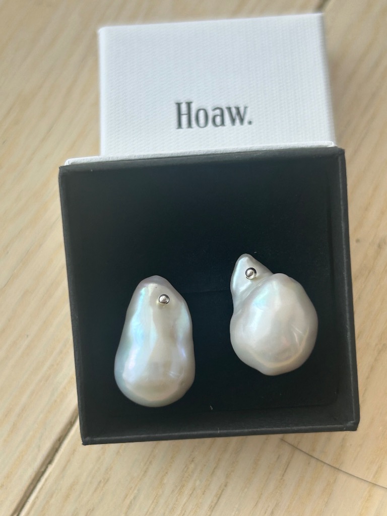 Whim Gazette ピアス 「Hoaw.」バロックパールピアス レディース