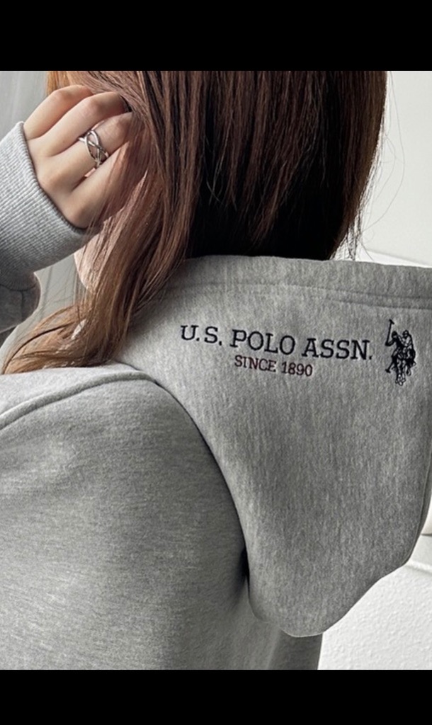 U.S. POLO ASSN.（ユーエスポロアッスン） パーカー GeeRA別注「U.S.