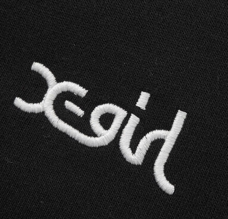 X-girl（エックスガール） パーカー FACE PATCH AND LOGO ZIP UP SWEAT