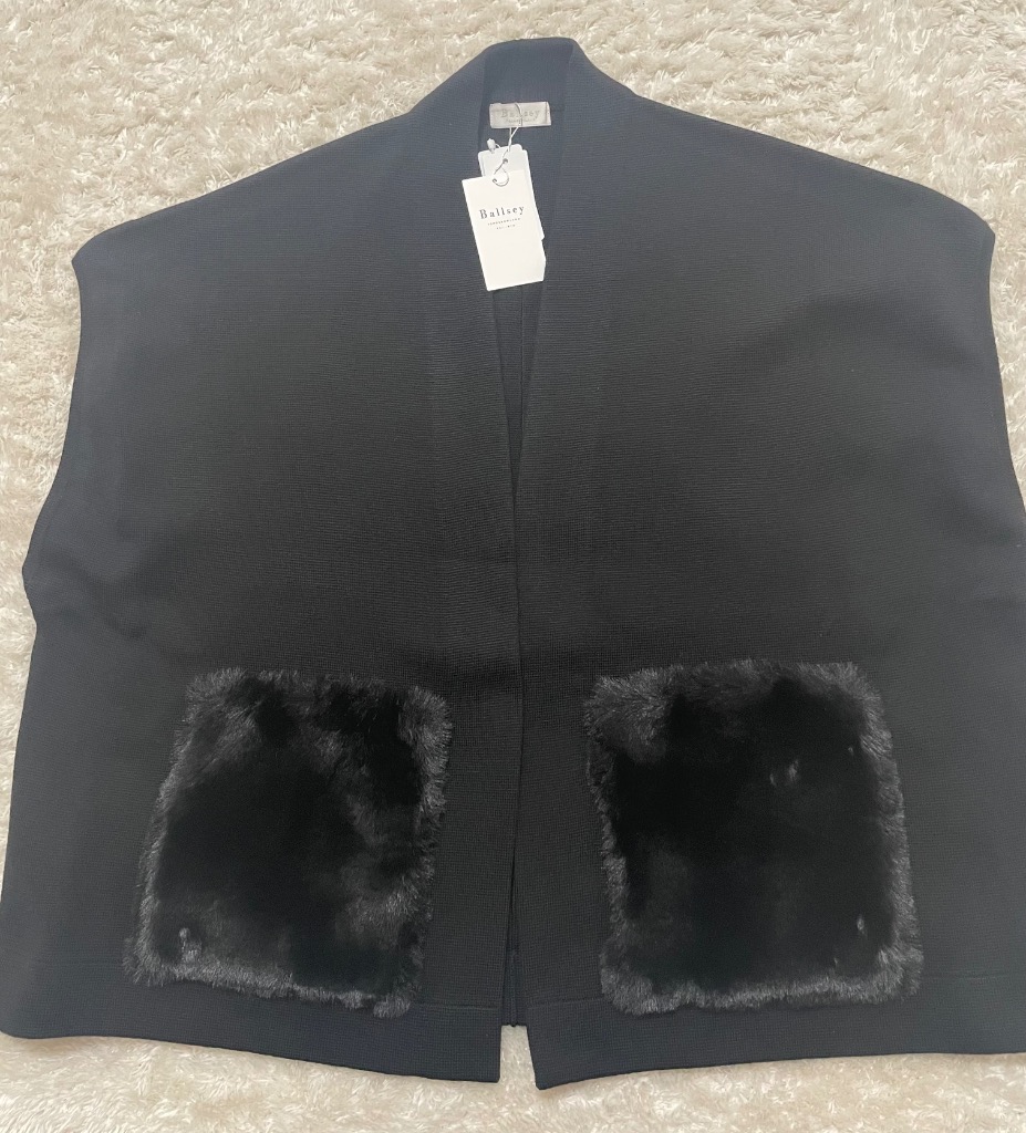 Ballsey ウールポリエステルミラノリブ ショートスリーブカーディガン セール】 ウールポリエステルミラノリブ ショートスリーブカーディガン