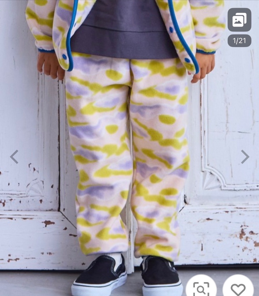 MARKEY'S（マーキーズ） パンツ 総柄フリースパンツ キッズ 子供服
