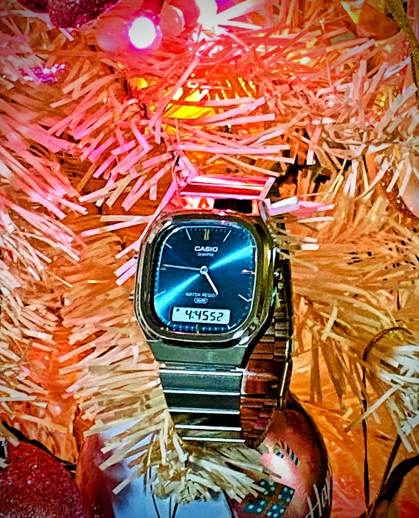 CASIO CASIO CLASSIC AQ-240E-3AJF ブルーグリーン メンズ腕時計 - 最