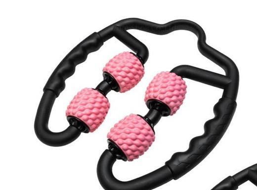 360°回転マッサージローラー 足 フォームローラー 脚 筋膜ローラー 筋